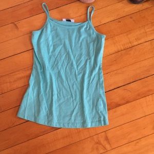 Blue tank top